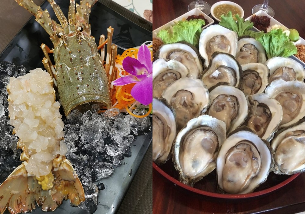 ตามรอยร้านอร่อย หัวหิน โกช๊อป ซีฟู๊ดสดๆจากตู้