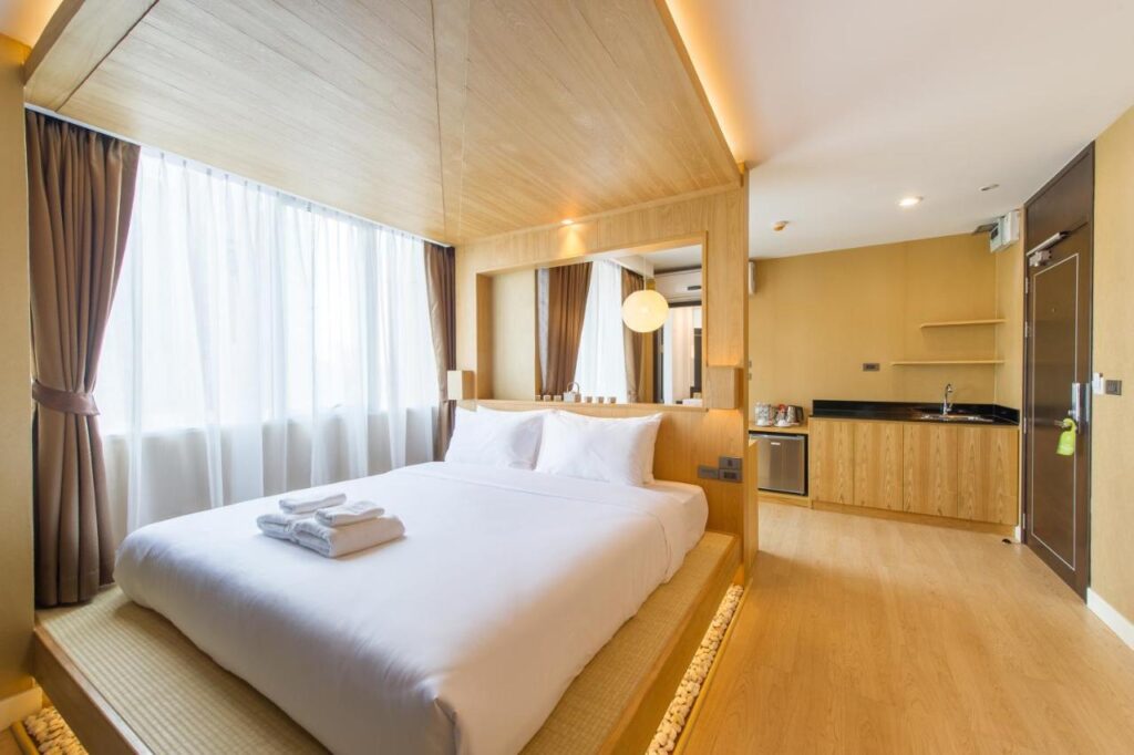 Zenniq Hotel ที่พักราคาหลักร้อยในกรุงเทพ