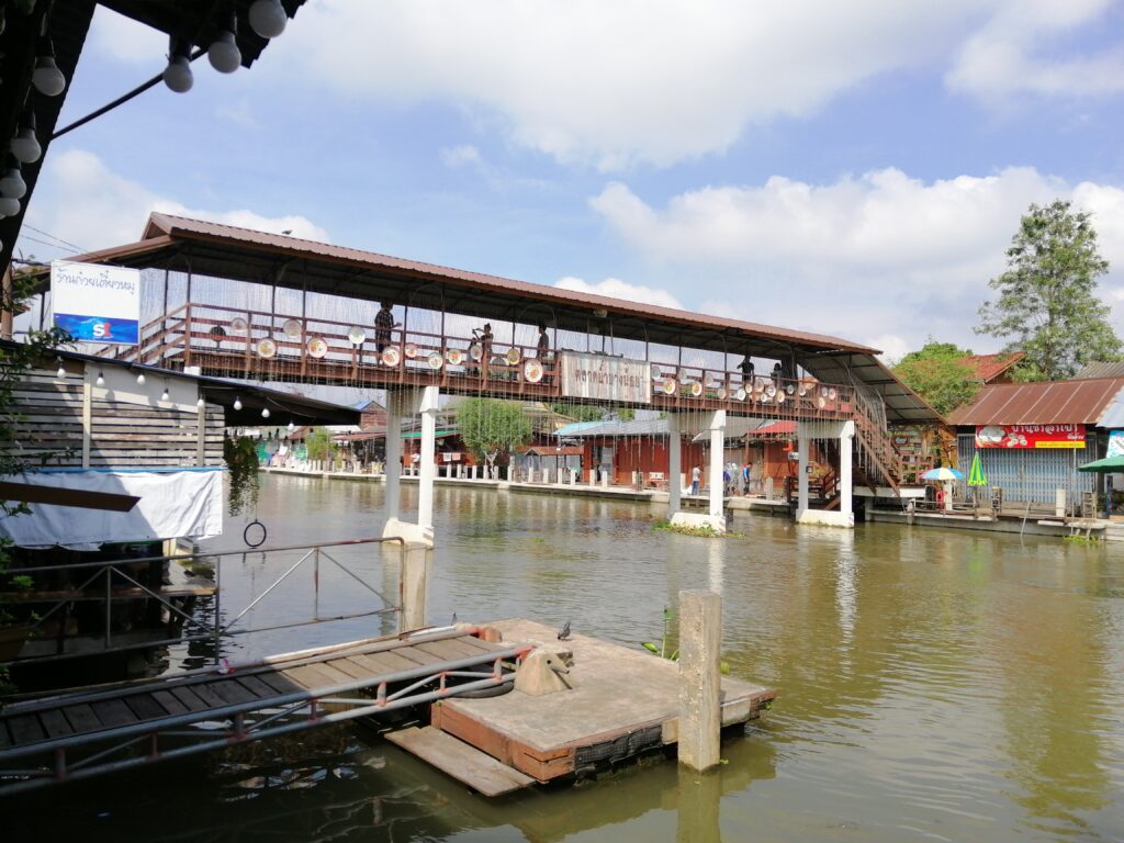 ตลาดน้ำบางน้อย ตลาดน้ำภาคกลาง