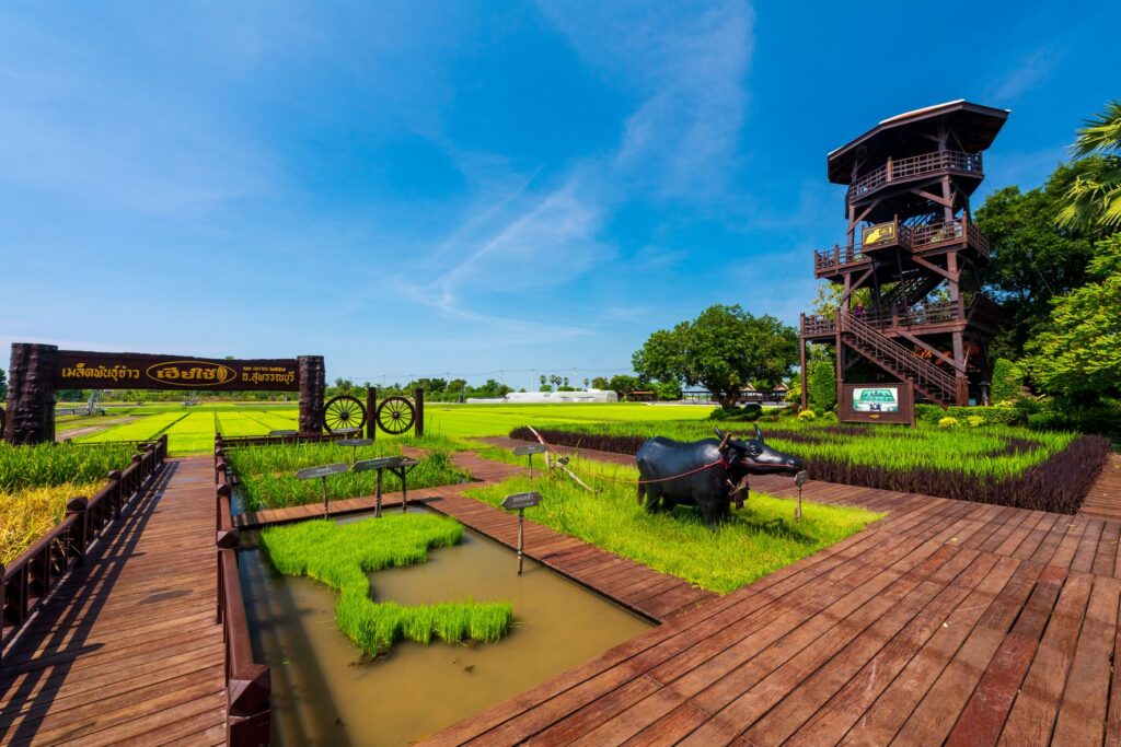 นาเฮียใช้ ที่เที่ยวสุพรรณบุรี
