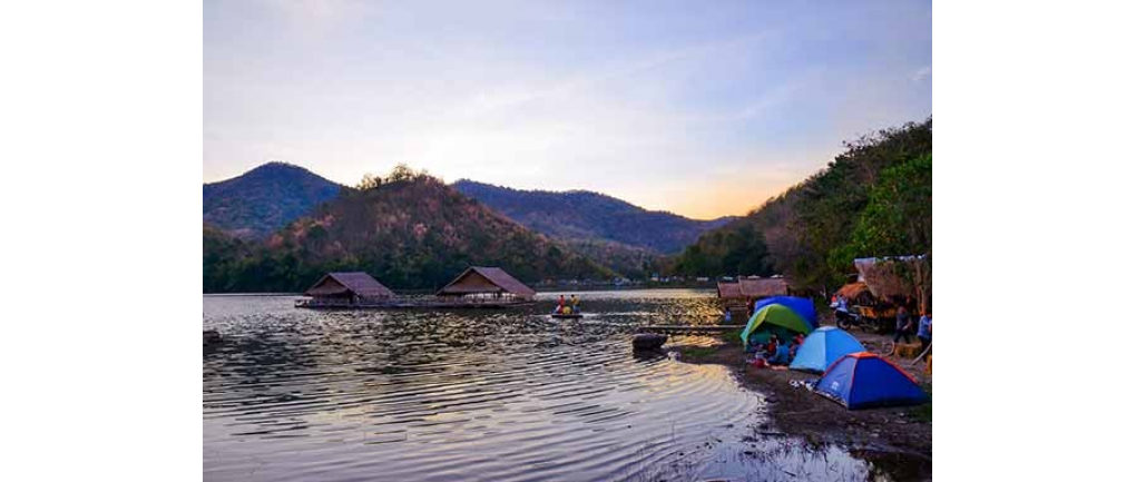 อ่างเก็บน้ำหุบเขาวง ที่เที่ยวสุพรรณบุรี